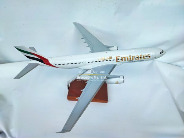 Model of Airbus A330-200 Emirates Airlines with detailed craftsmanship.